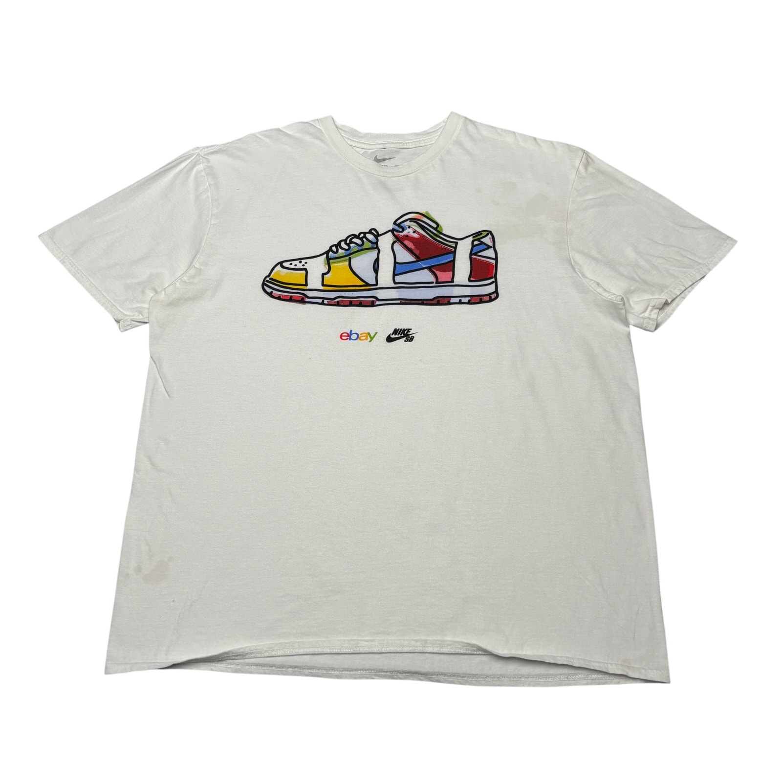 Nike Sb Dunk Ebay Sandy Bodecker Limited Edition Pop Up T Shirt Xl